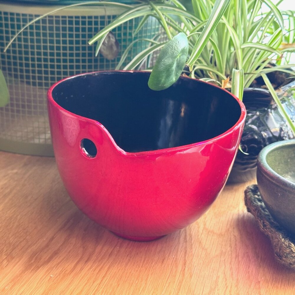 Target Ramen Bowl, High Gloss Red, 32 oz.